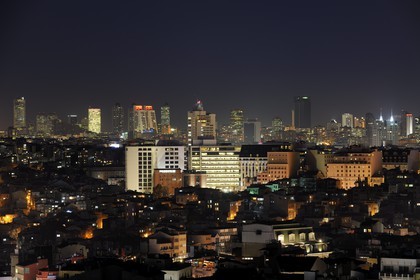 Turkey, Istanbul, modern buildings in the northern districts of the city