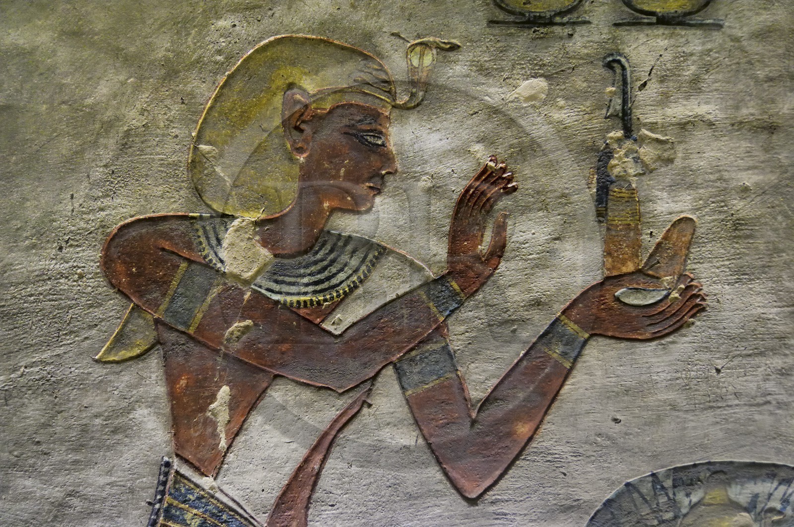 Egypte, Haute Egypte, vallée du Nil, environs de Louxor, nécropole thébaine classée Patrimoine Mondial de l'UNESCO, Thèbes Ouest, vallée des Rois, tombe de Ramses III