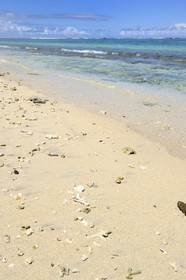 France, île de la Réunion, la Cote Ouest, plage du lagon de Saint-Gilles-Les-Bains à l'Ermitage-les-Bains