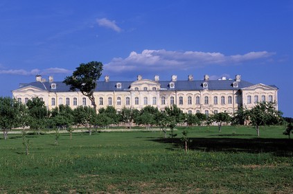 Latvia (Baltic States), the Semigall, Pilsrundale, palace of Rundale by the architect Rastrelli ( Architect of the Hermitage and the Winter palace of St-Petersburg)