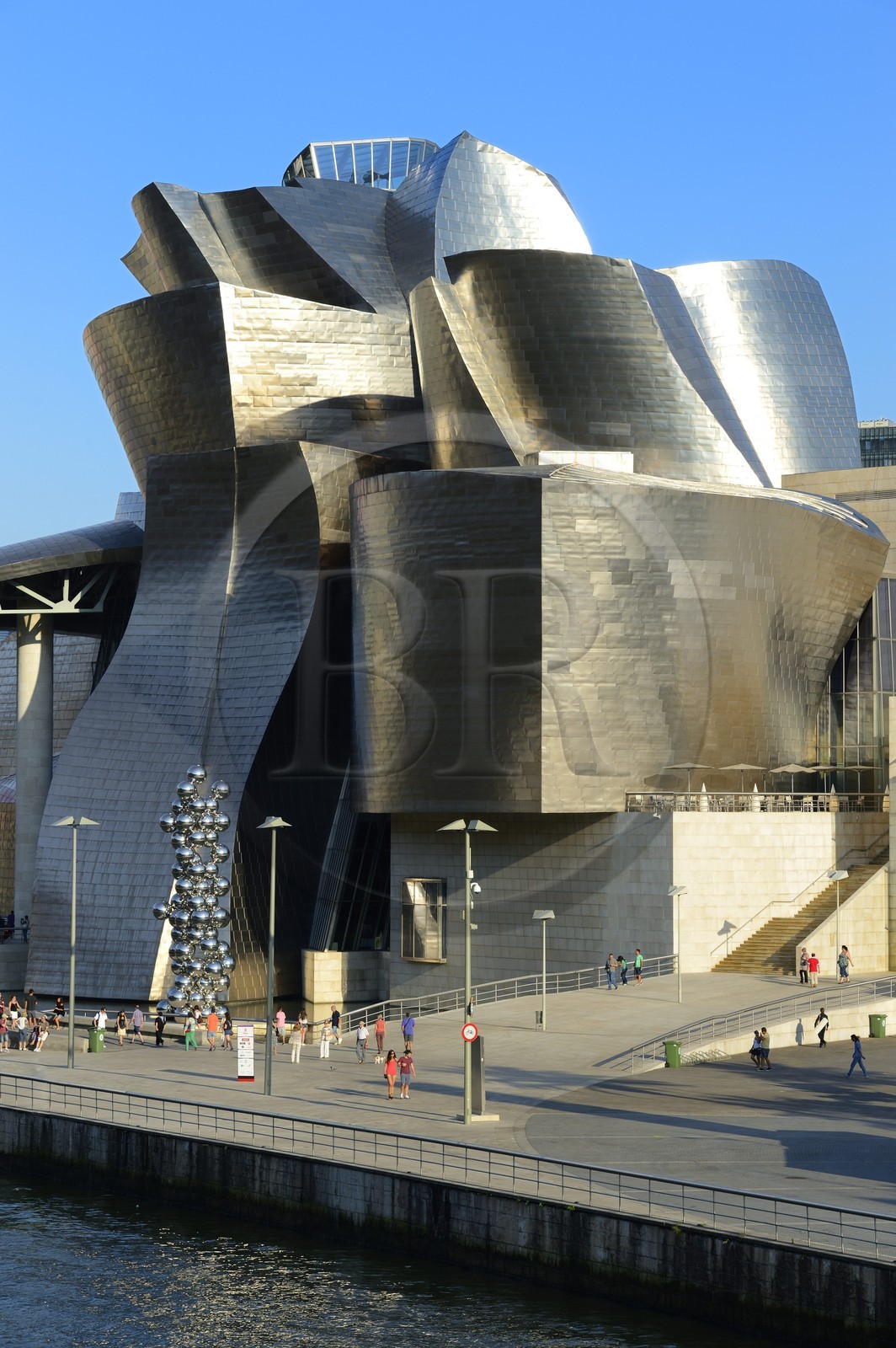 Espagne, Biscaye, Pays Basque espagnol, Bilbao, le musée Guggenheim  de l'architecte Frank Gehry