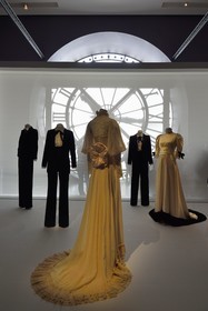 France, Paris (75), le musée d'Orsay, la grande horloge Est qui donne sur les Tuileries