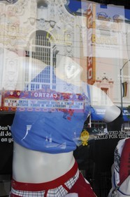 Etats-Unis, Californie, San Francisco, vitrine de magasin homosexuel dans Castro street artère principale du gay district