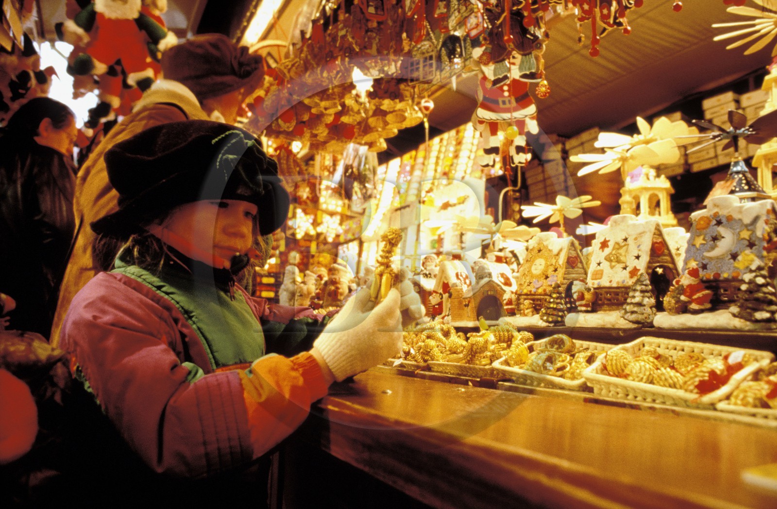 France, Bas-Rhin (67), marché de Noël à Strasbourg