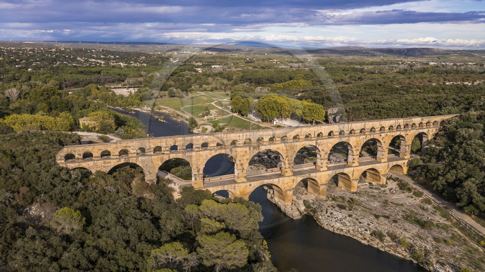 France, Gard (30),  (vue aérienne)