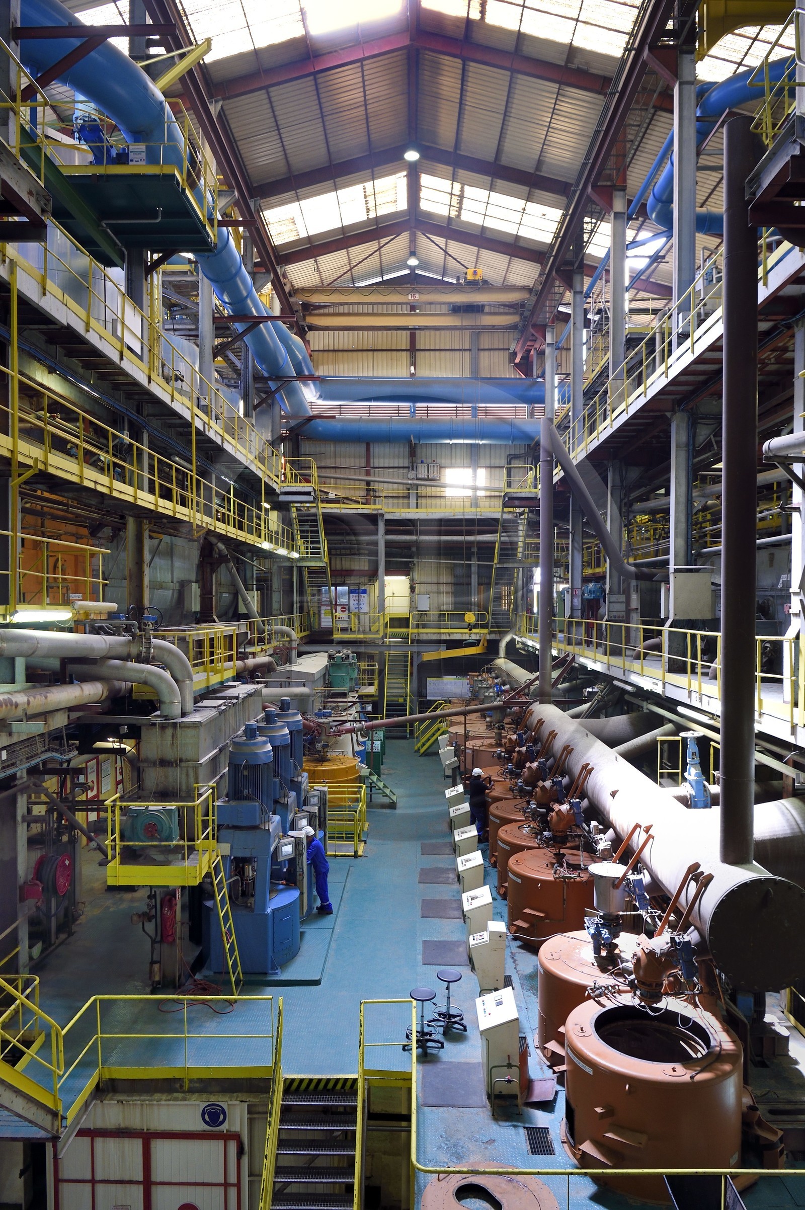 France, Reunion island (French overseas department), Saint-Louis, Le Gol sugar factory, production of sugar cane syrup