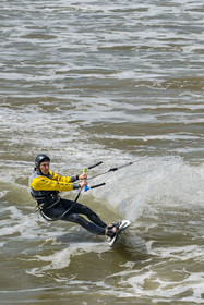 France, Vendée (85), Saint-Jean-de-Monts, kitesurf