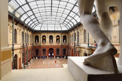 France, Paris (75), quartier de Saint-Germain-des-Prés, Ecole nationale supérieure des Beaux-Arts, le Palais des Etudes