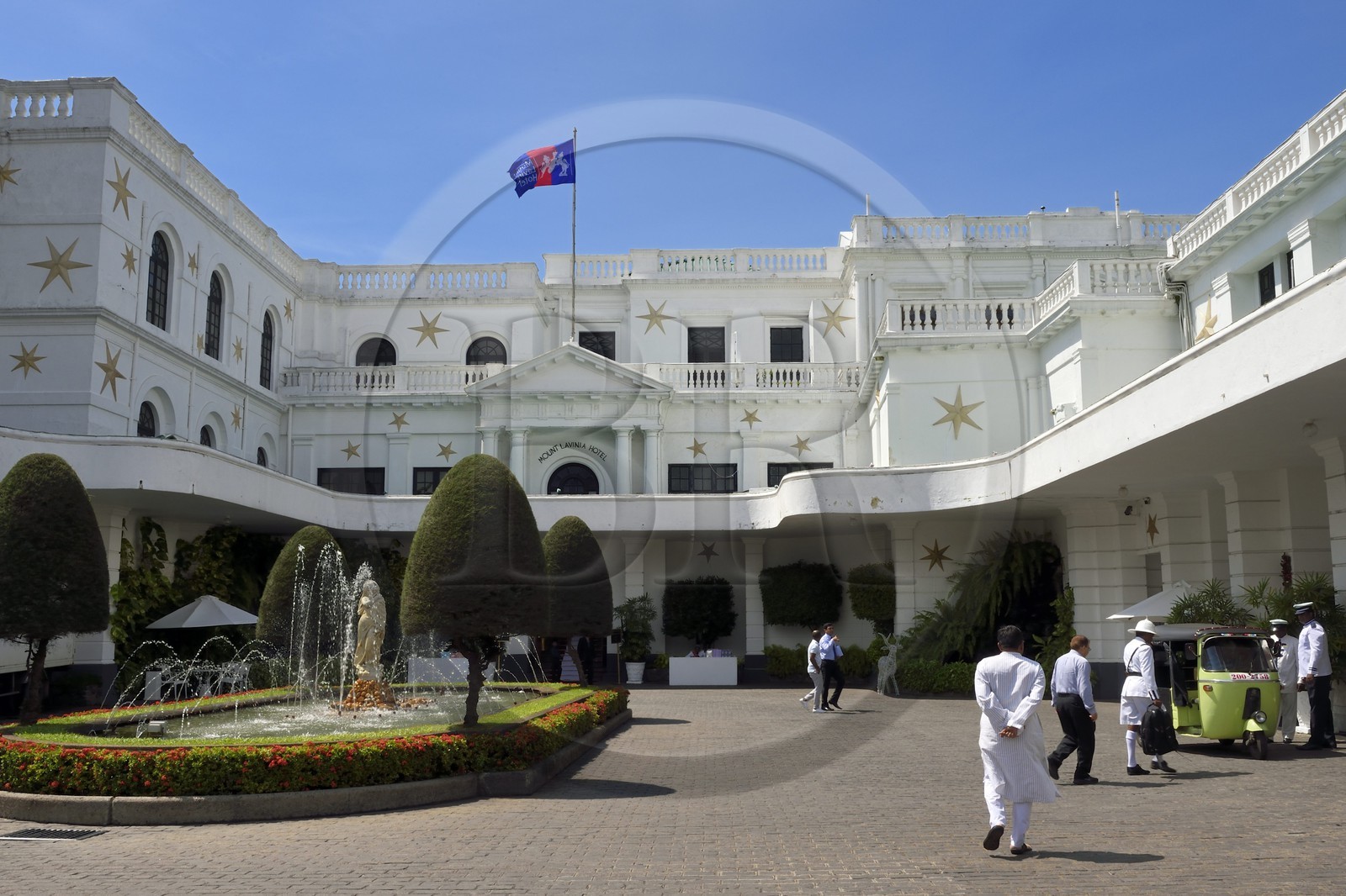 Sri Lanka, province de l'ouest, district de Colombo, Colombo, Mount Lavinia Hotel