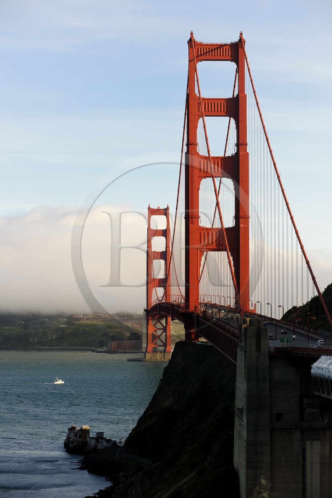 Etats-Unis, Californie, San Francisco, le pont du Golden Gate Bridge