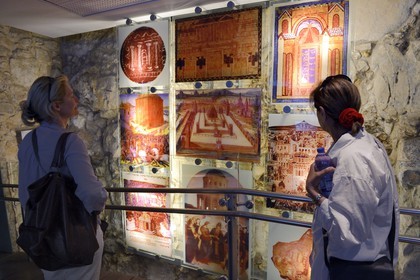 Israel, Jerusalem, Davidson Center, the Temple of Jerusalem in its diverse representation through time