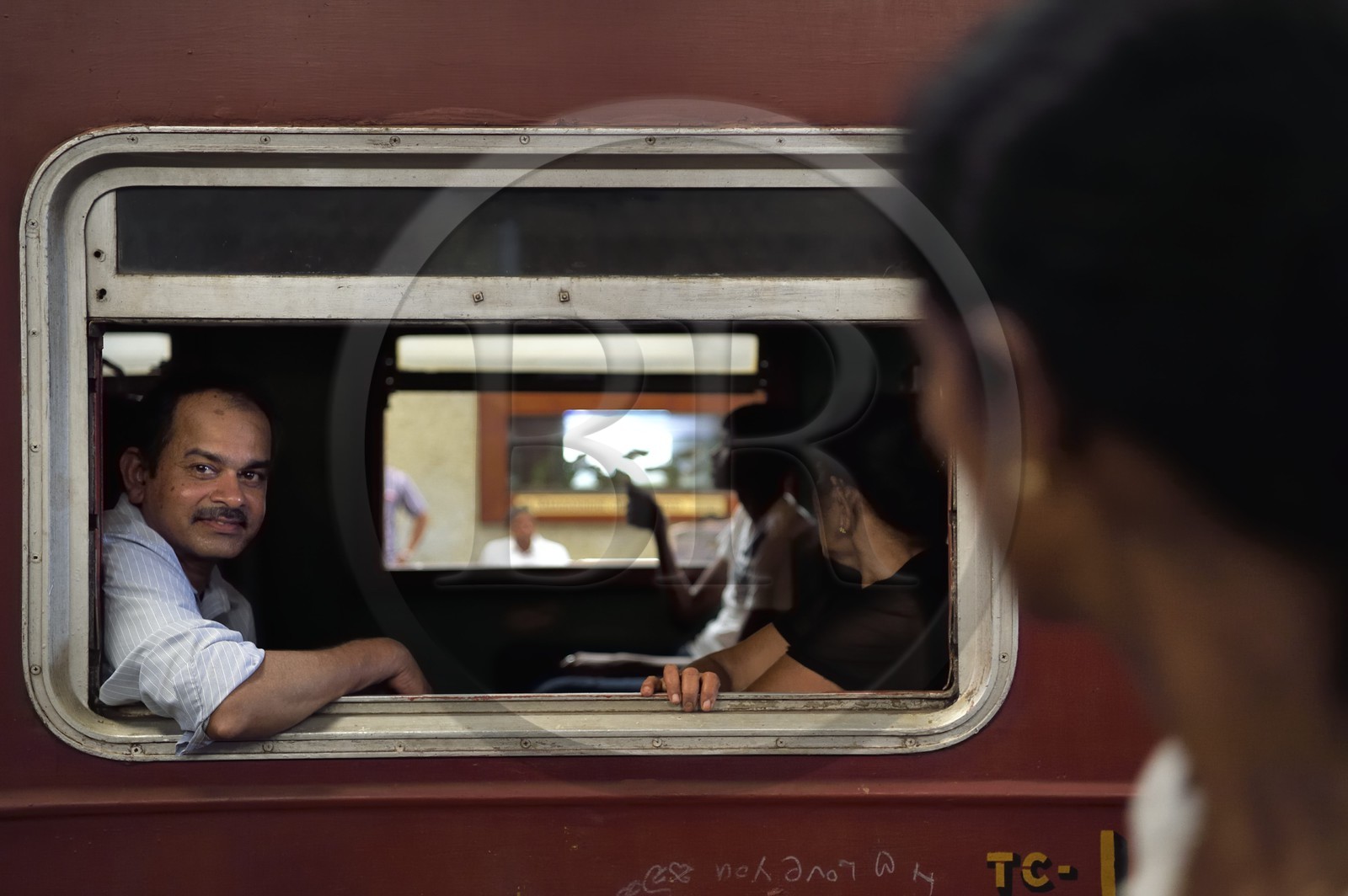 Sri Lanka, Colombo, gare centrale du Fort