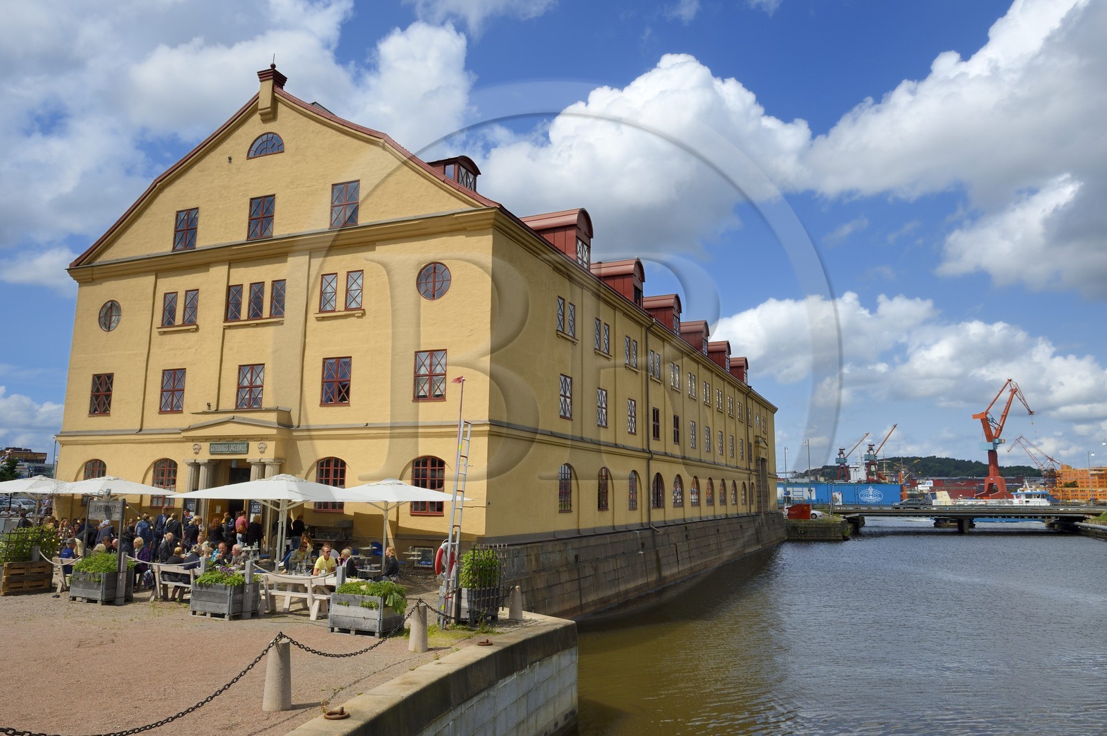Suède, Västra Götaland, Göteborg (Gothenburg), le Göteborg Lagerhus restaurant