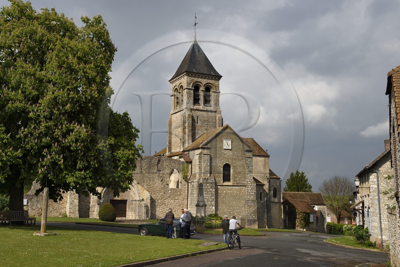 France, Yvelines, Montchauvet, Sainte Marie Madeleine (St. Mary Magdalene) church