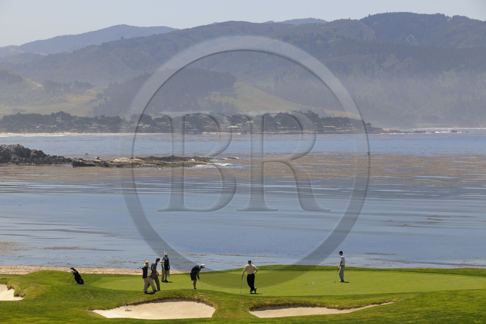 United States, California, 17 Mile Drive, golf of Pebble Beach