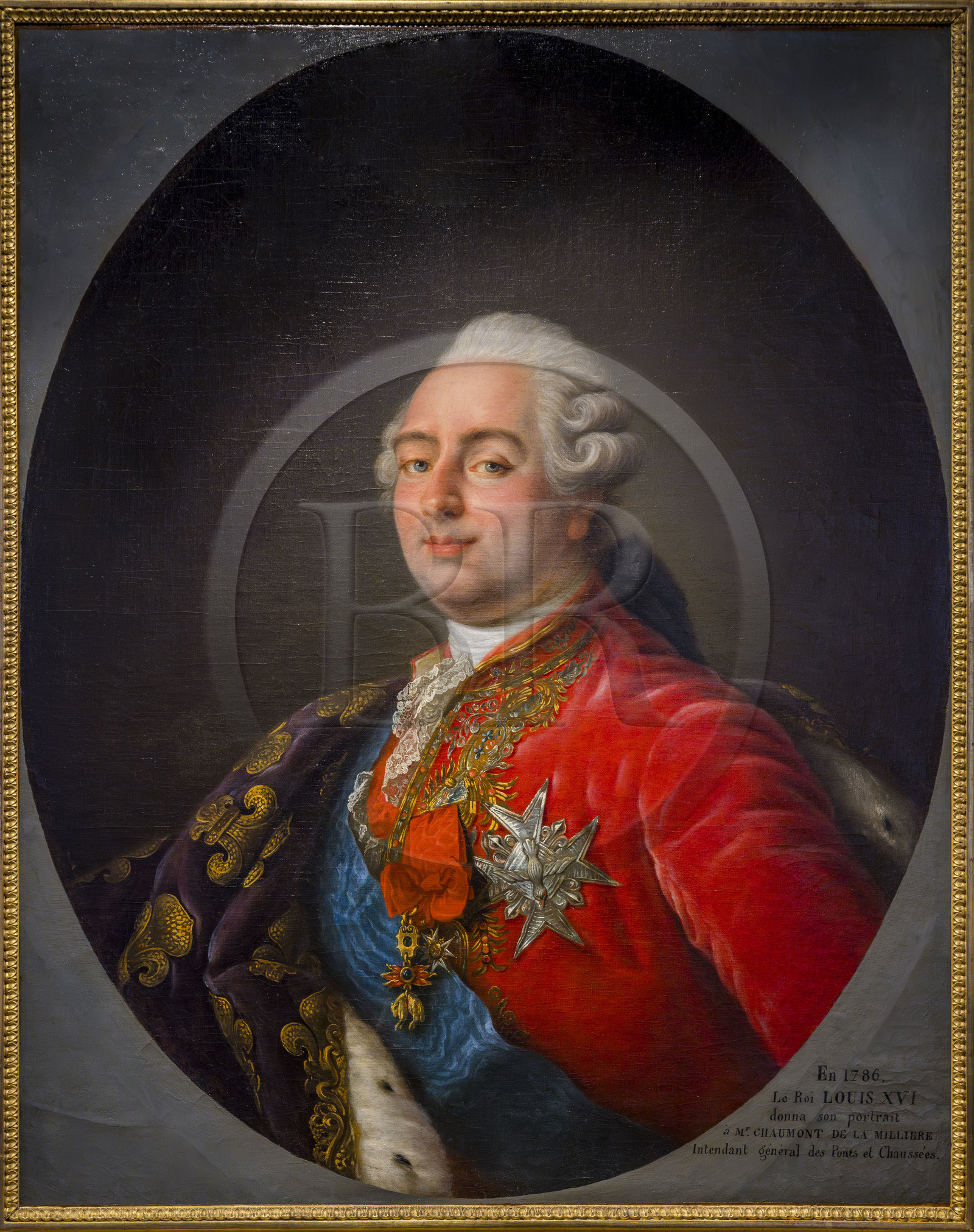 France, Paris, Marais district, Carnavalet Museum, portrait of King Louis XVI, workshop of Antoine-François Callet (1786)