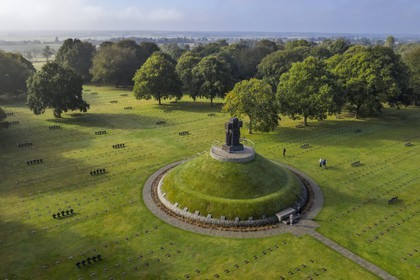 France, Calvados, La Cambe, German military cemetery of the second world war