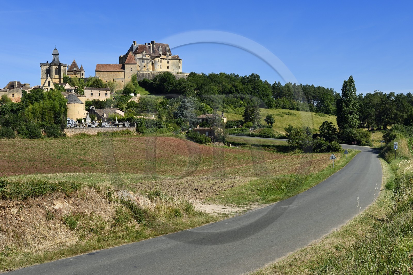 France, Dordogne, Perigord Pourpre, Biron castle
