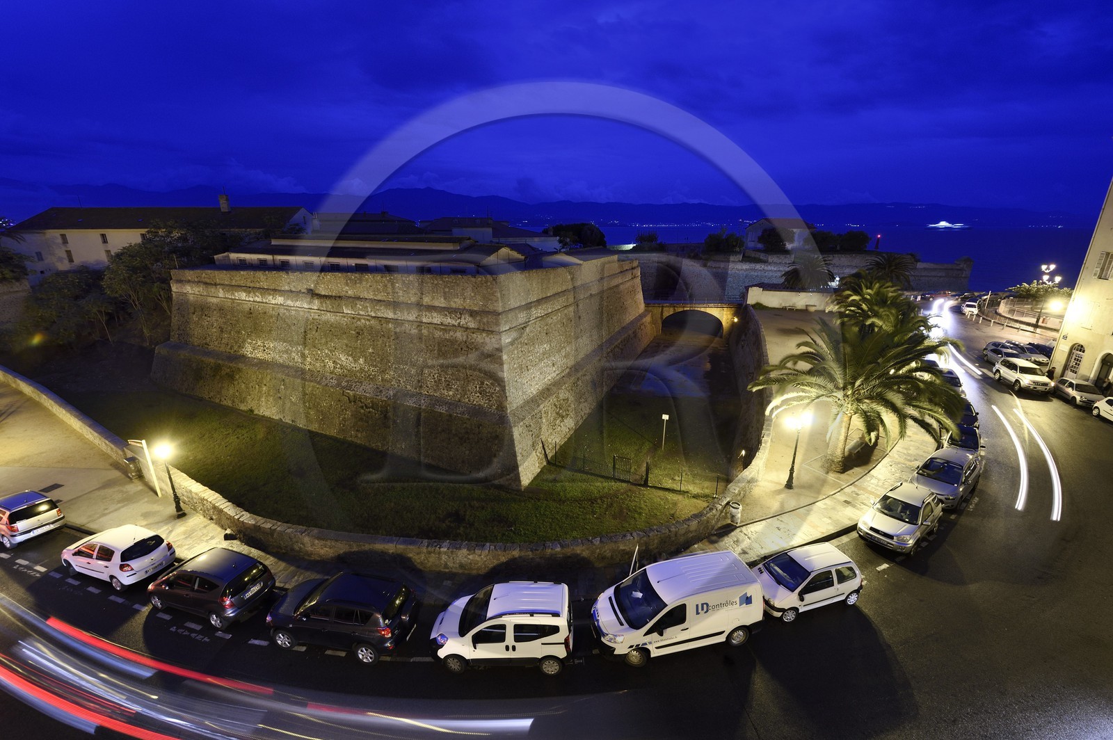 France, Corse-du-Sud (2A), Ajaccio, la Citadelle Miollis dans la vieille ville