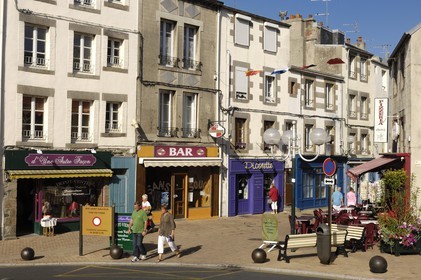 France, Manche (50), Granville, la Basse-Ville
