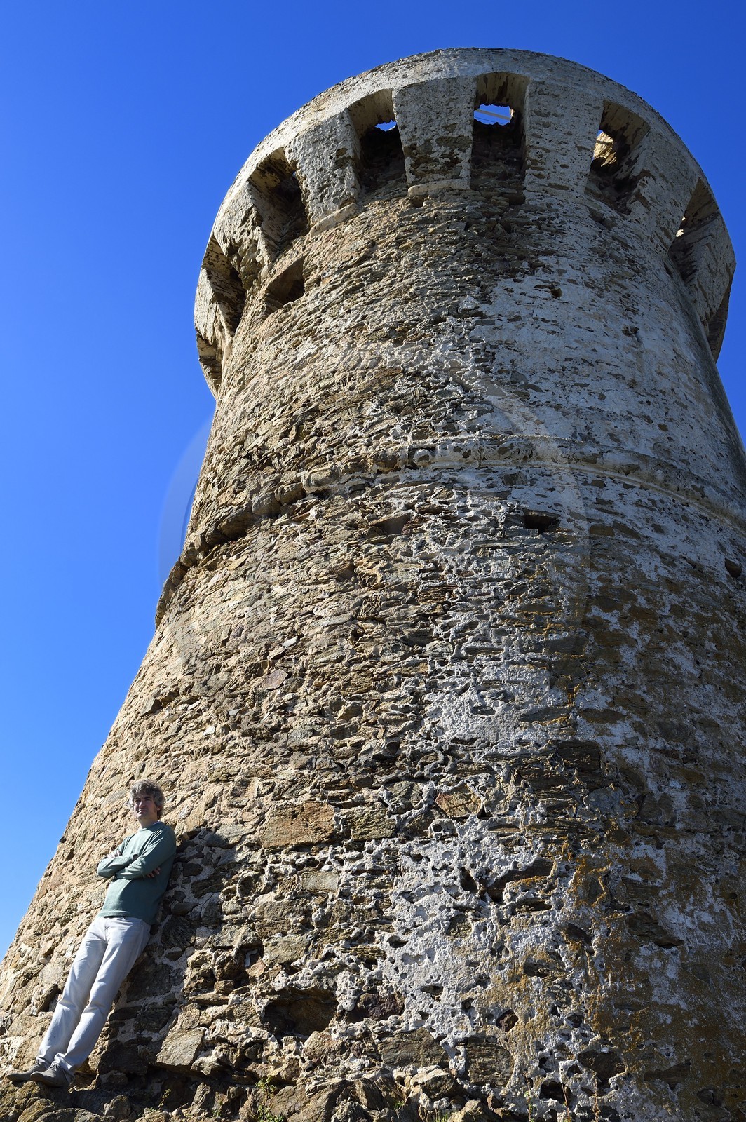 France, Corse du Sud, Zonza, Fautea genoese tower
