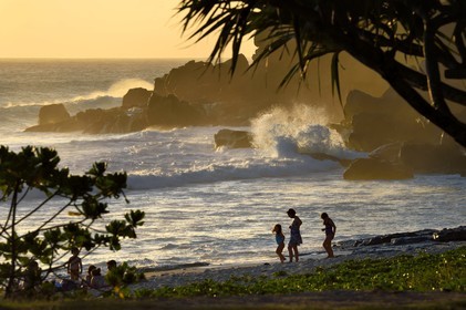 France, Reunion island (French overseas department), Petite-Ile on the southern coast, Grande Anse beach