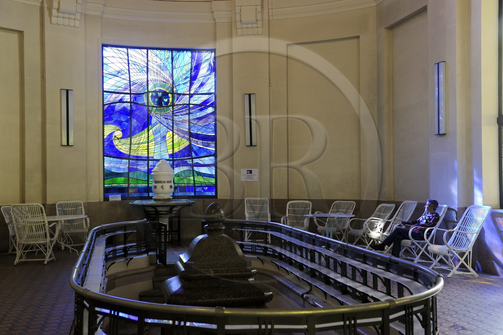 France, Vosges, Vittel Spa and health Resort, Hepar source