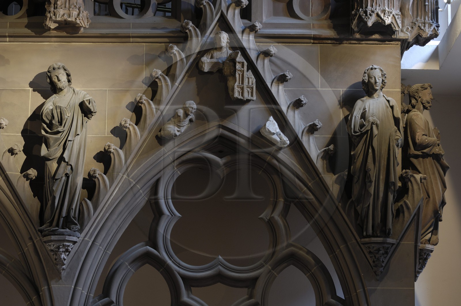 France, Bas Rhin (67), Strasbourg, musée de l'oeuvre Notre-Dame, salle du jube
