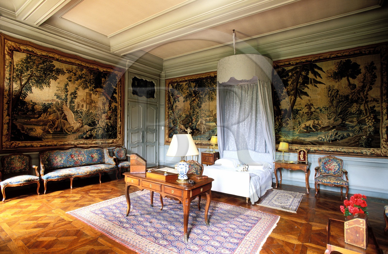 France, Saône-et-Loire (71), Chalonnais, Saint-Ambreuil, château de la Ferté