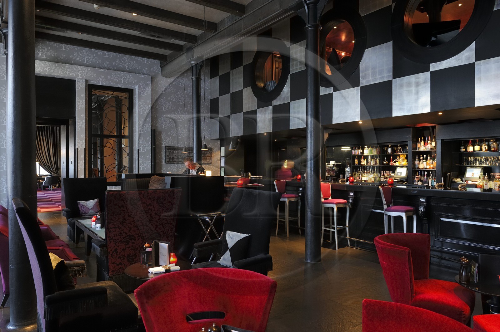 Royaume-Uni, Irlande du Nord, Belfast, Hotel Malmaison