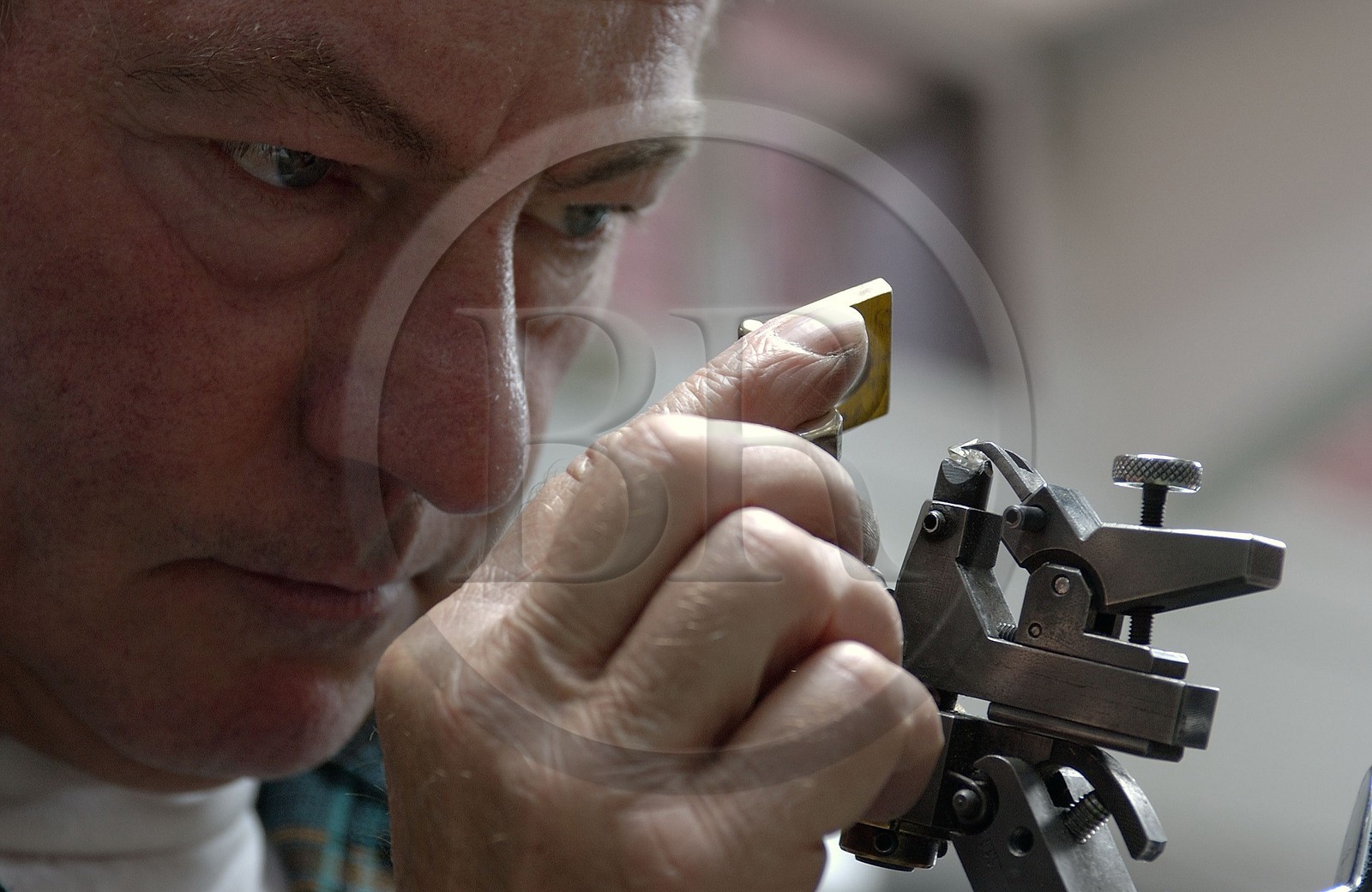 Belgium, Flanders, Antwerp (Antwerpen), diamond cutting