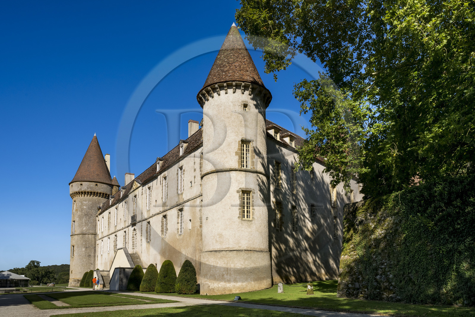 France, Nièvre (58), Parc naturel régional du Morvan, Bazoches, le chateau de Bazoches qui fut propriété du maréchal Sébastien le Prestre de Vauban