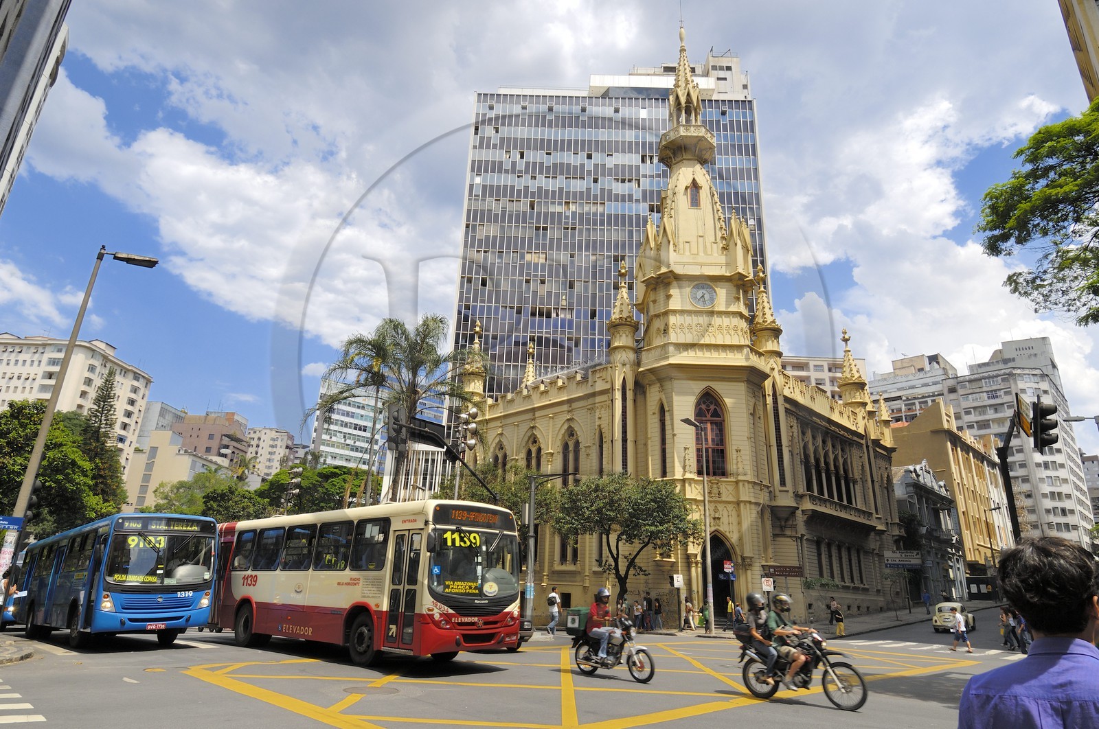Brésil, Etat du Minas Gerais, Belo Horizonte, Centre culturel