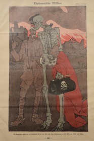 France, Meuse, Verdun, district of Ville Haute (Upper Town), the Worldwide Center of Peace, Liberties and Human Rights (Centre Mondial de la Paix, des Libertés et des Droits de l'Homme), Diplomatic Mission, on the Belgian front Englishmen let eight days of vacation to death so that it can go to Sophia and Athens to make its job