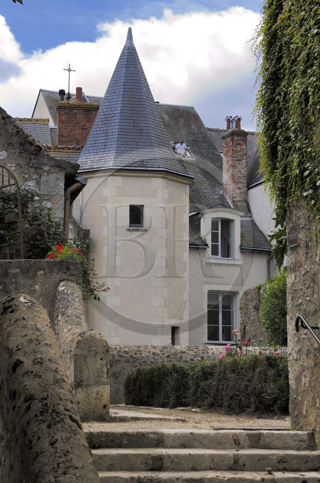 France, Loir et Cher (41), Blois, vieux quartier sous la cathédrale