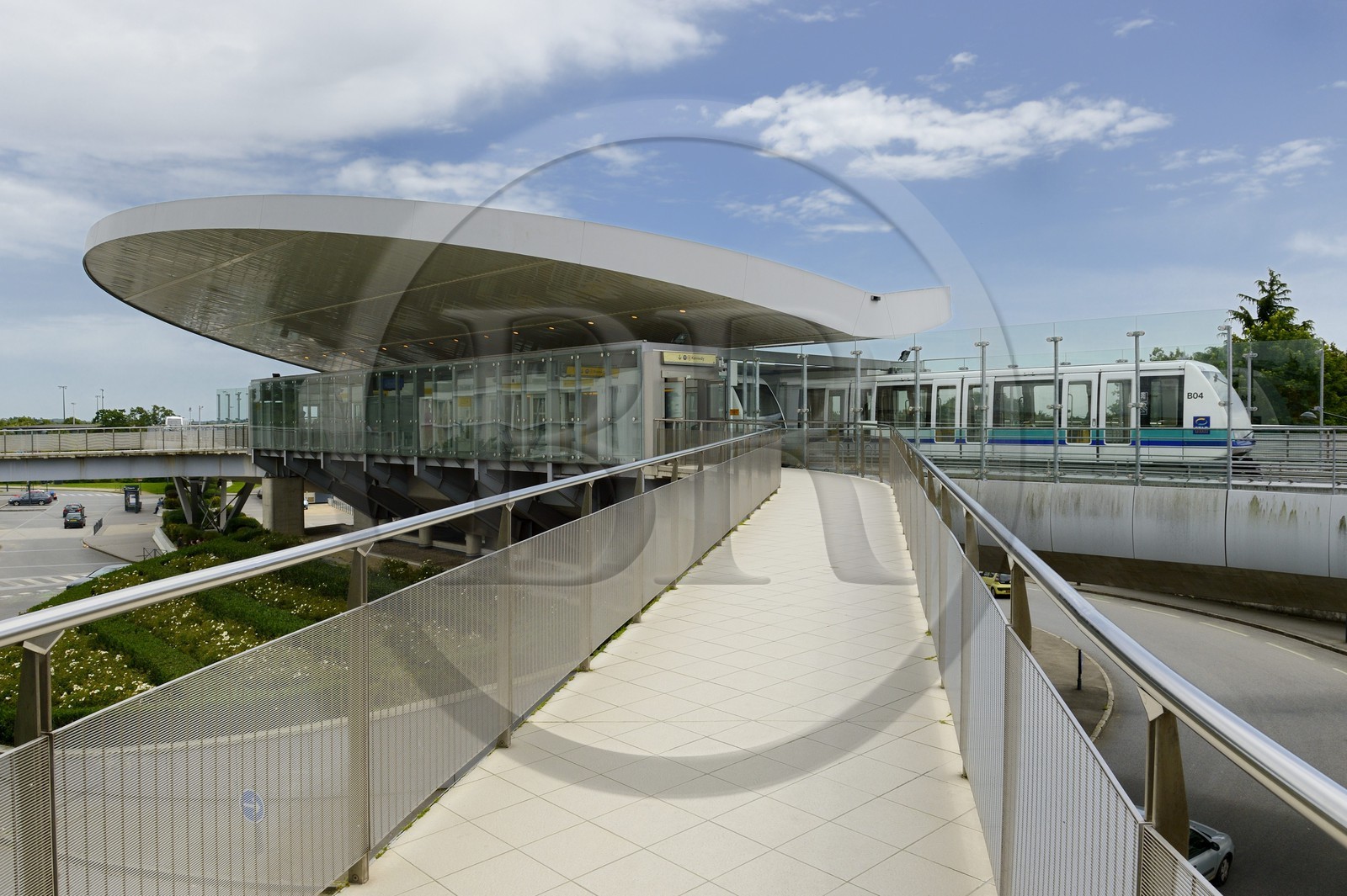 France, Ille-et-Vilaine (35), Rennes, station de métro La Poterie
