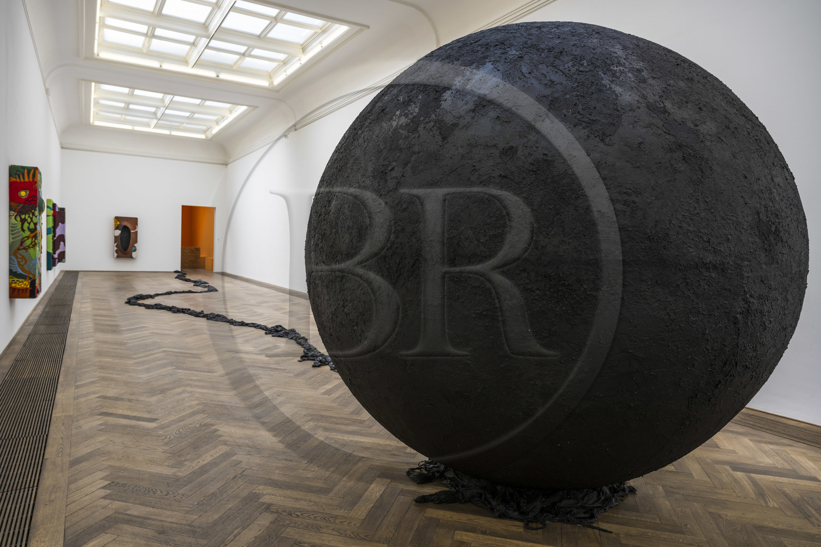 Switzerland, Basel, Kunsthalle Basel, Environmental Hangover, view on Exuvia (2022), installation de Pedro Wirz