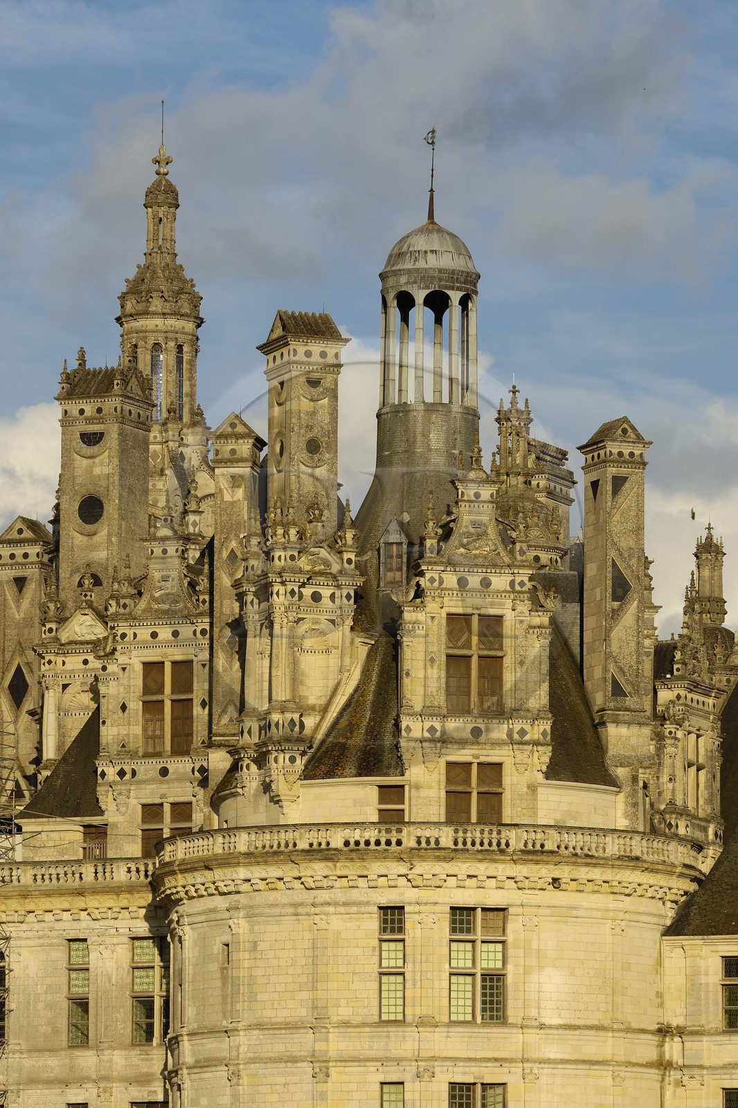 France, Loir et Cher (41), Vallée de la Loire classée Patrimoine Mondial de l' UNESCO, château de Chambord