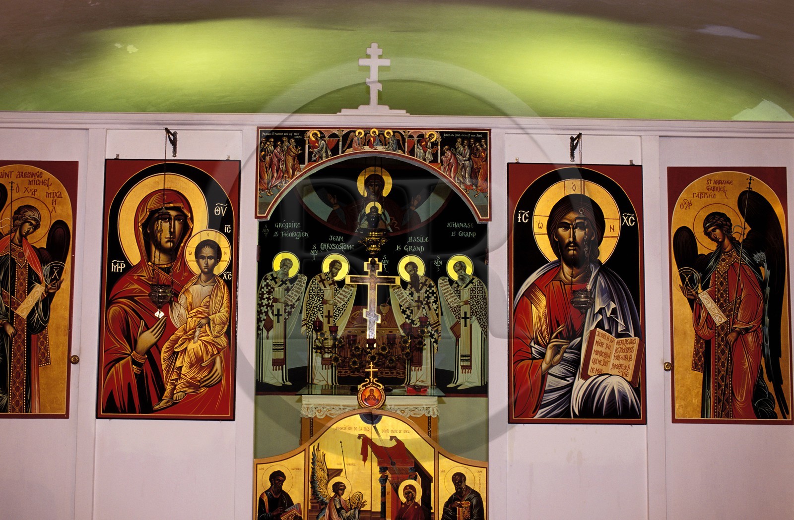 France, Saône-et-Loire (71), village d'Uchon, centre monastique orthodoxe d'Uchon