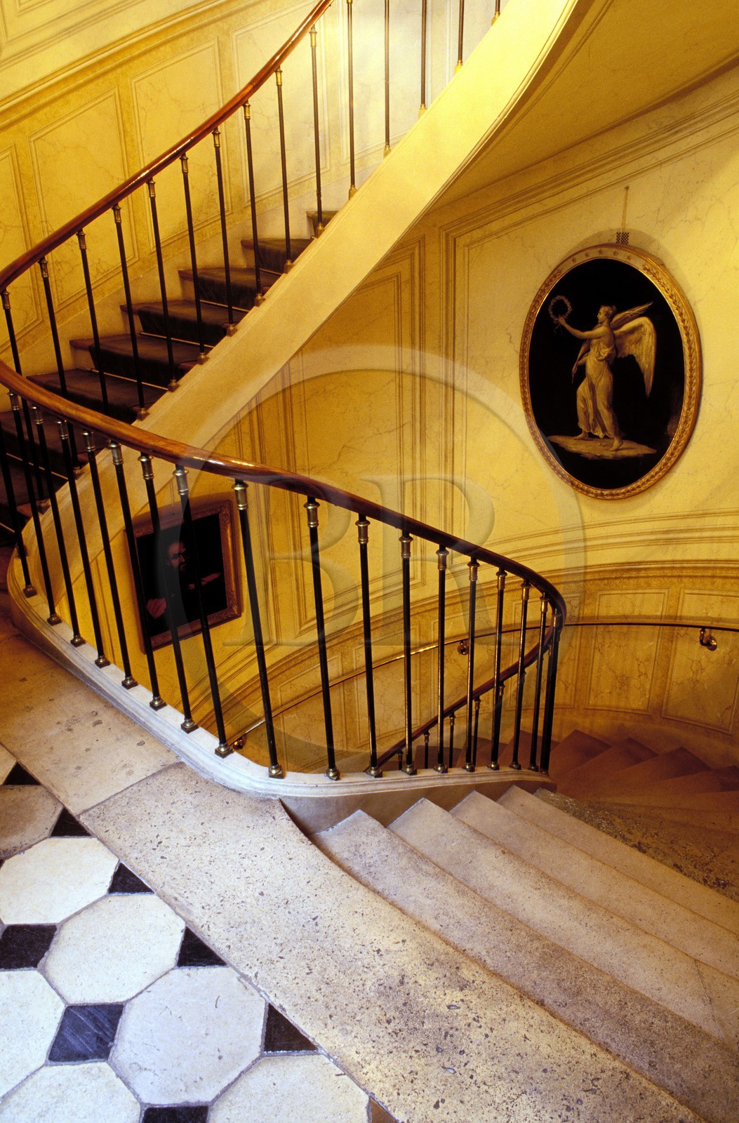 France, Paris (75), hôtel particulier de la société historique et littéraire polonaise île Saint-Louis