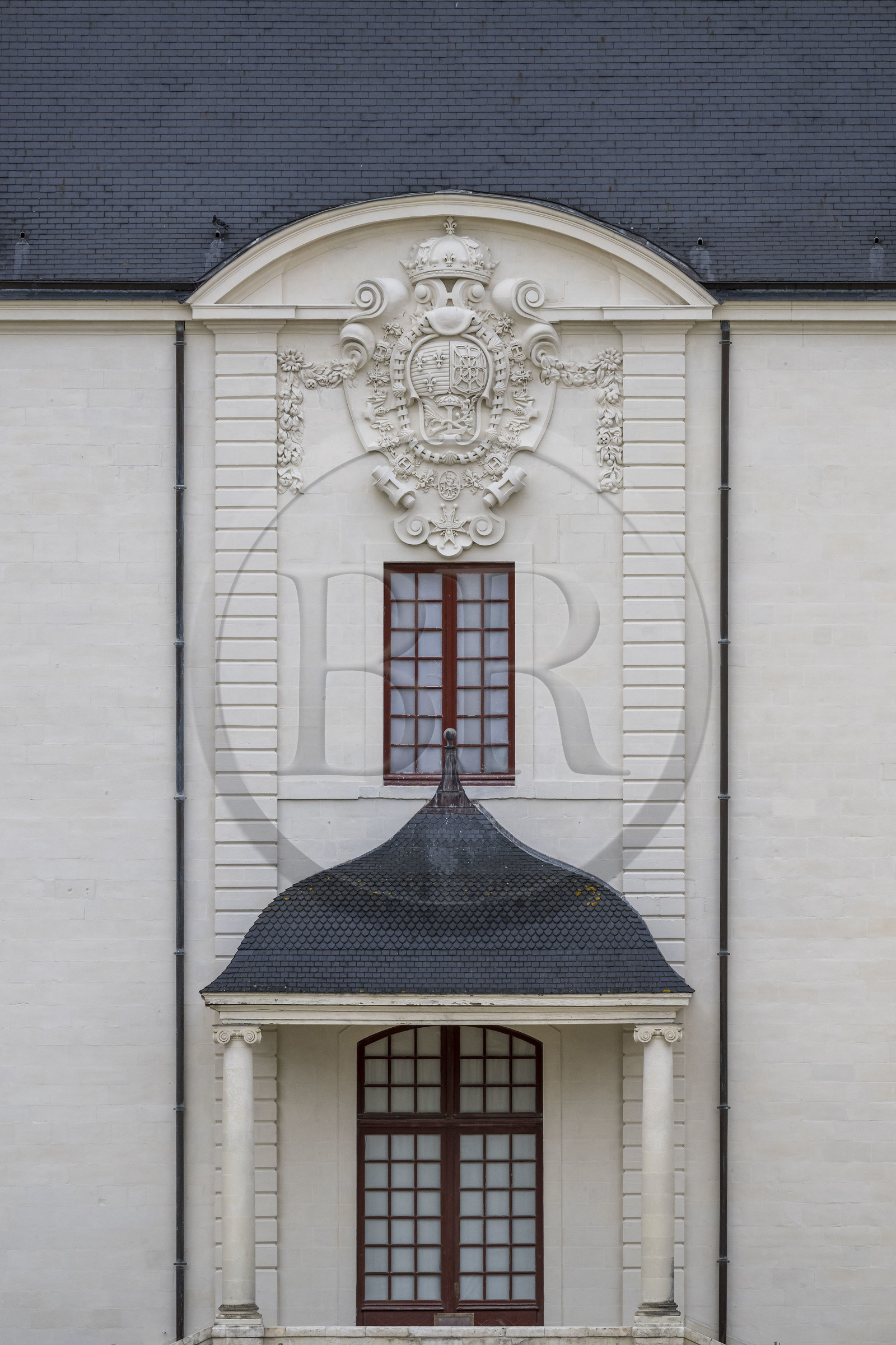 France, Loire-Atlantique (44), Nantes, quartier du Bouffay, le chateau des Ducs de Bretagne, batiment du Grand Gouvernement