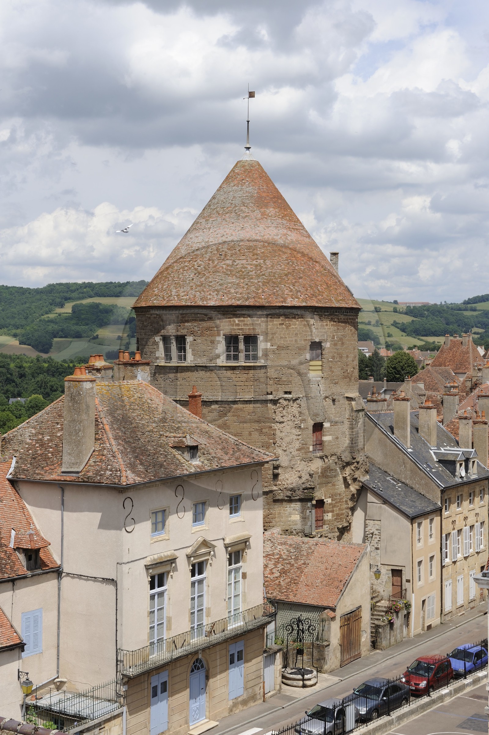 France, Côte d'Or (21), Semur-en-Auxois, Tour de l'Orle d'Or