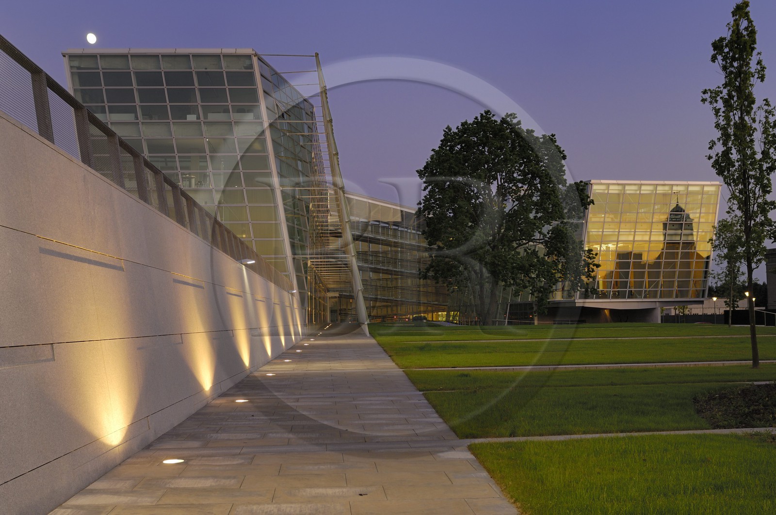 Irlande, Comté de Kildare, Naas, le Kildare County Council (architectes  Heneghan.Peng Architects)