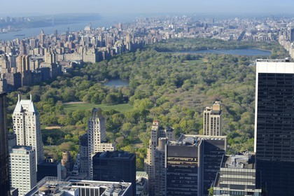 Etats-Unis, New York, Manhattan, Central Park et la Hudson River