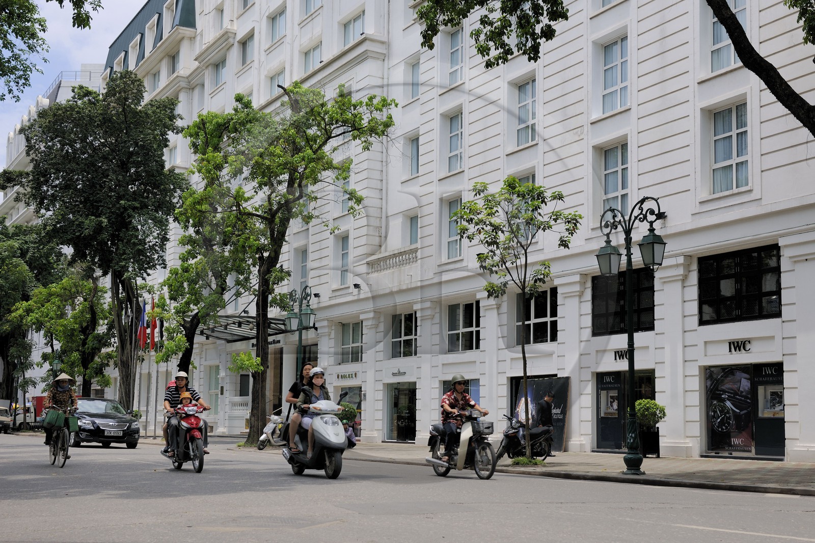 Vietnam, Hanoï, l'Hotel Sofitel Legend Metropole