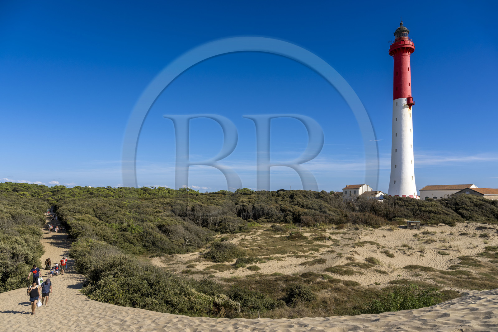 France, Charente-Maritime, Royan, La Tremblade, La Coubre Lighthouse