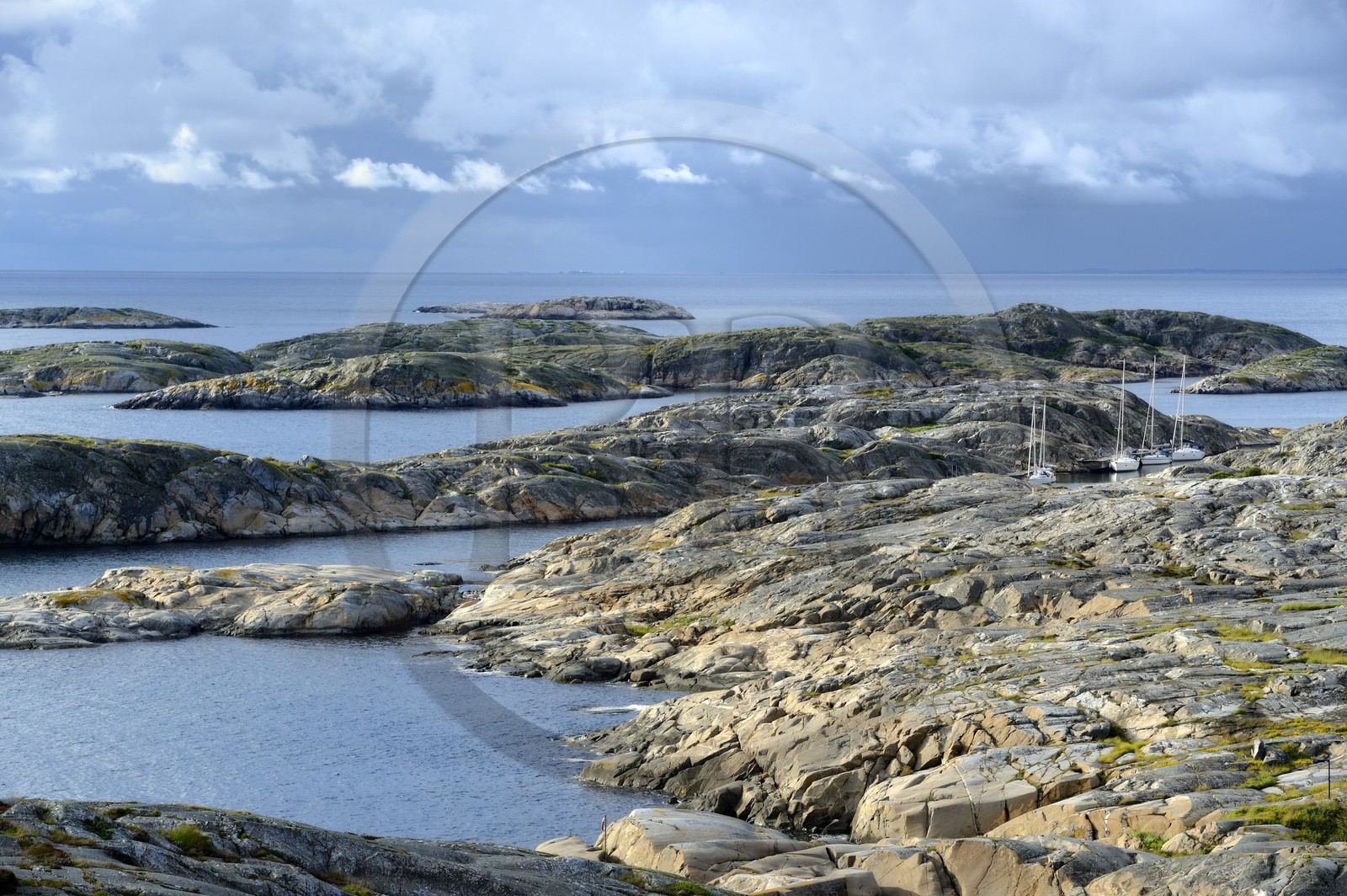 Suède, Västra Götaland, Väderöarna (iles météo) au large de Fjällbacka