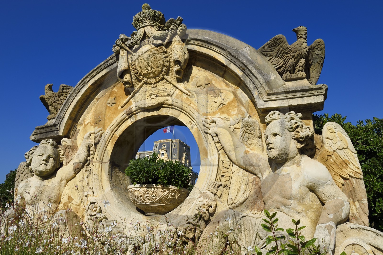 France, Pyrenees Atlantiques, Basque Country, Biarritz, Hotel du Palais