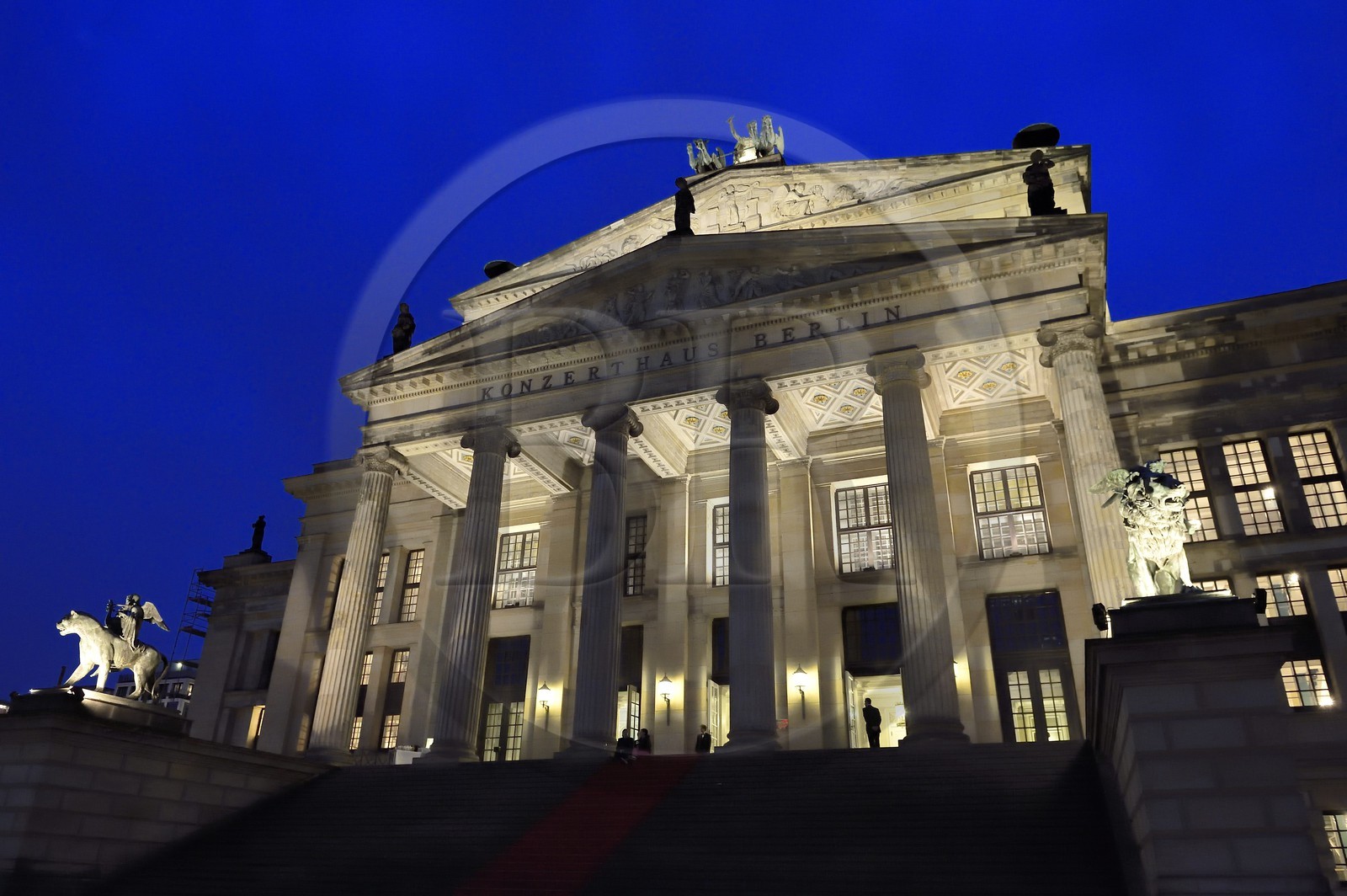Germany, Berlin, Mitte district, Gendarmenmarkt, the Schauspielhaus theater (Konzerthaus)