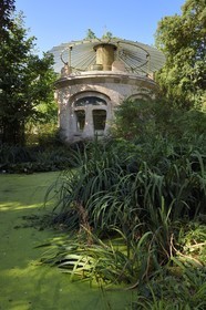 France, Meurthe-et-Moselle (54), Nancy, musée de l'Ecole de Nancy dans l'ancienne propriété d'Eugène Corbin, le pavillon aquarium (1904) par Jacques Gruber